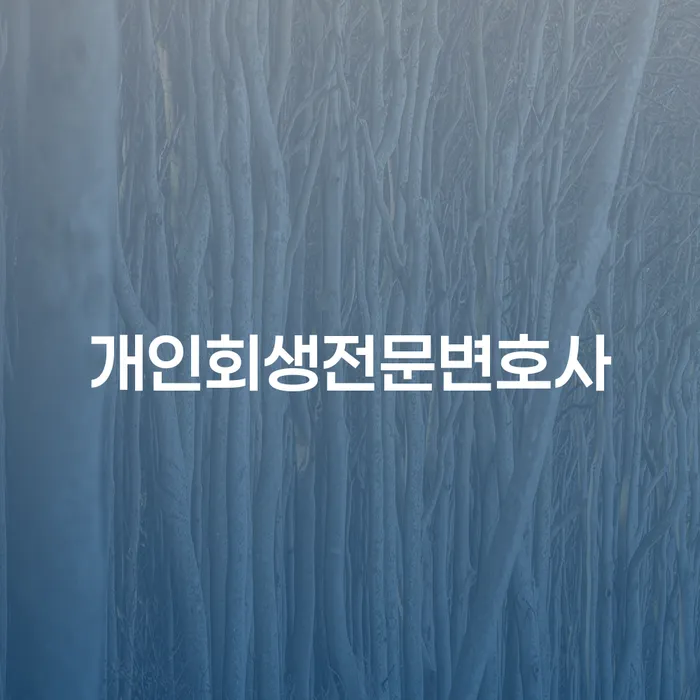 개인회생비용 빚 해결할 어떻게
